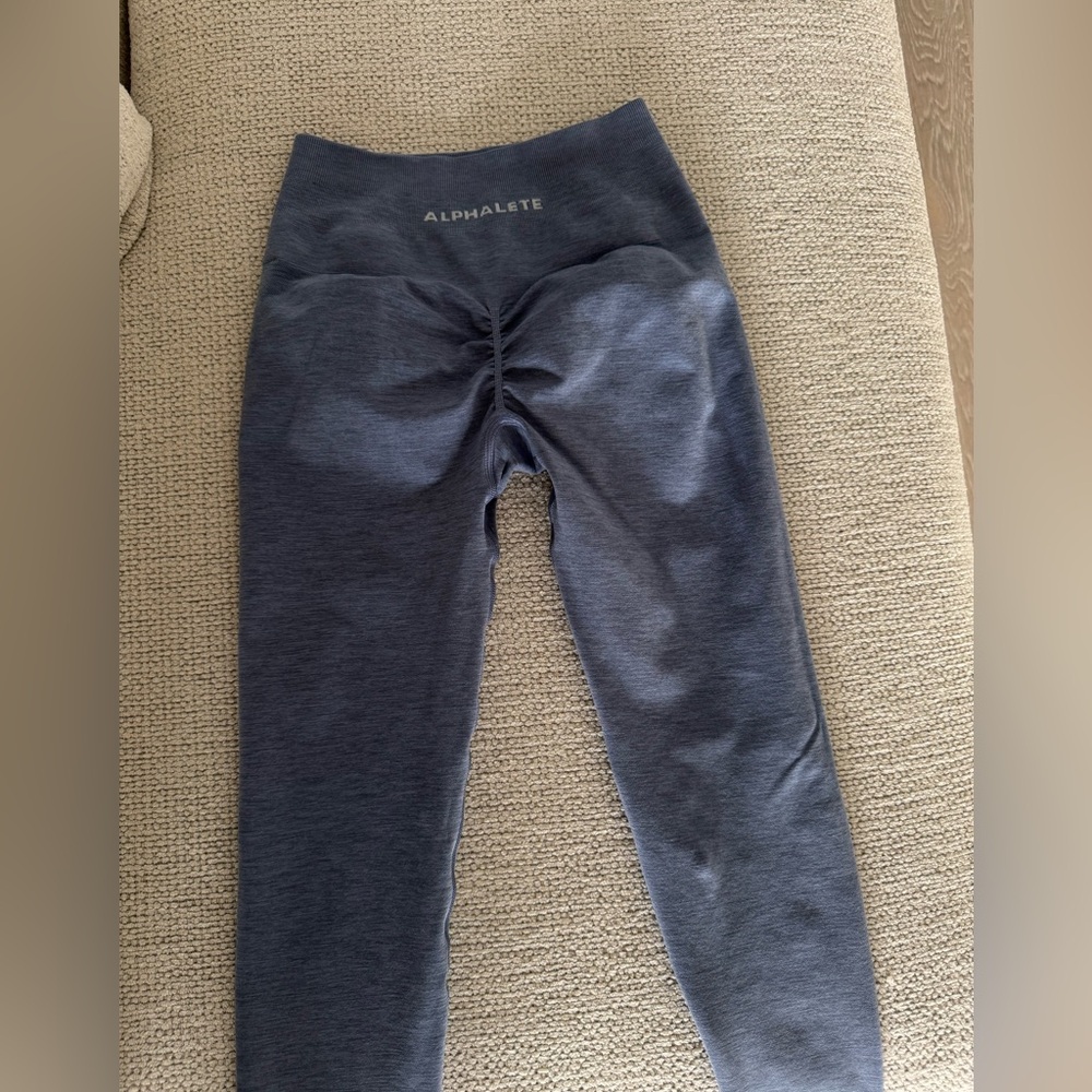 Alphalete leggings blue small